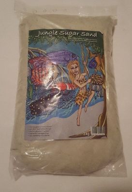 Preis Aquaristik Jungle Sugar Sand 3kg - 0,1-0,6mm Aquariumsand Bodengrund
