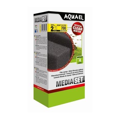 Aquael Media Set ASAP 700 Standard - Ersatzfilterschwamm
