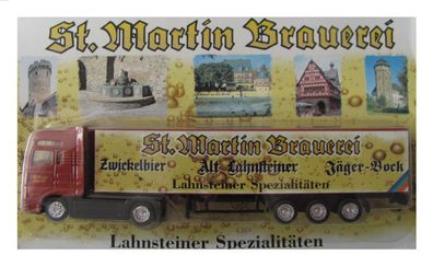 Lahnsteiner St. Martin Brauerei Nr.01 - Lahnsteiner Spezialitäten - MAN - Sattelzug