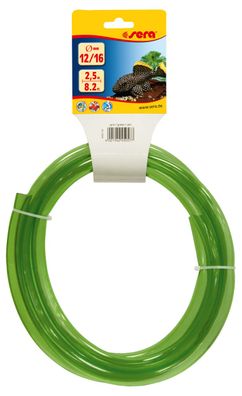 Sera 12/16mm Schlauch grün 2,5m - Aquariumschlauch für Filter und Pumpen