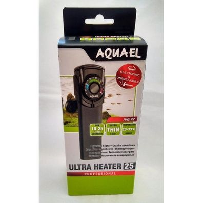 Aquael Ultra Heater 25W Heizer Heizstab bis 33 Grad Aquarien Thermostat