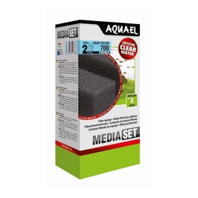 Aquael Media Set ASAP 700 Phosmax - Ersatzfilterschwamm