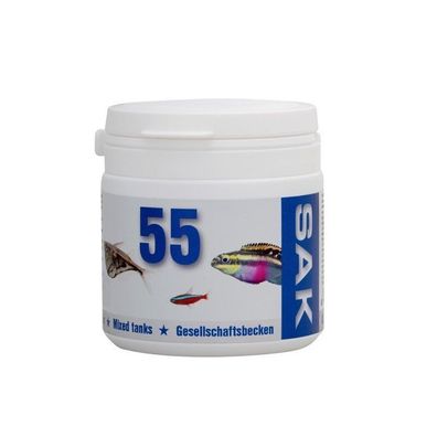 SAK 55 Granulat Gr. 1 - 150ml - Spezial Aquaristik Futter mit Astaxantin