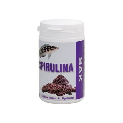 SAK Spirulina Tabletten 300ml - Futtertabletten für Garnelen, Krebse und Welse