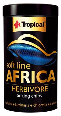 Tropical soft line Africa Herbivore Size M 100ml - Futter für Fische ab 3cm