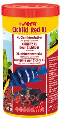 Sera Cichlid Red XL 1000ml - XL-Cichlidenfutter für große Carnivore