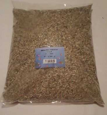 Natur Aquarienkies mittel 10kg - 2-4mm Aquariumkies - Bodengrund Kies Aquarien