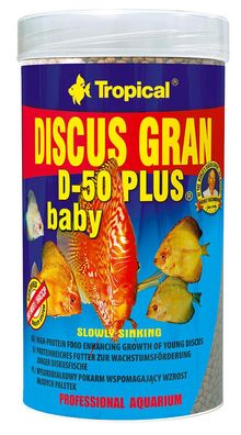 Tropical Discus Gran D-50 Plus baby - Aufzuchtfutter für Diskus 100ml