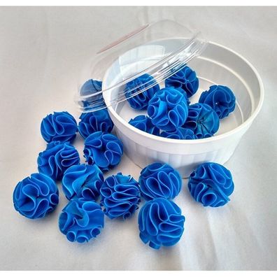 20x Baby Bee Shrimp Shelter blau - Nano Deko Unterschlupf Garnelen Aquarium TOP