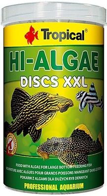 Tropical Hi-Algae Discs XXL 250ml - discs-förmiges Welsfutter Futtertabletten