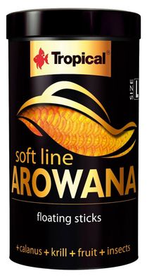 Tropical soft line Arowana Size L 100ml - Premium Fischfutter Cichliden Barsche