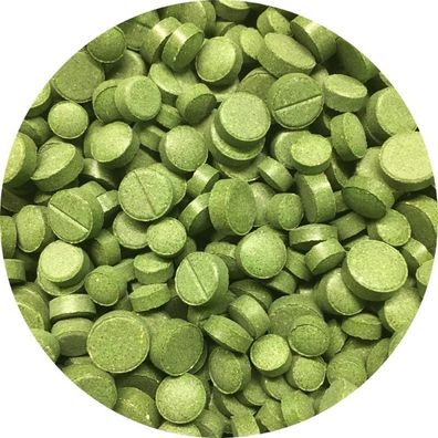 Tablettenmix 5 Sorten 100g - Spirulina Bombe Futtertabletten Welstabletten