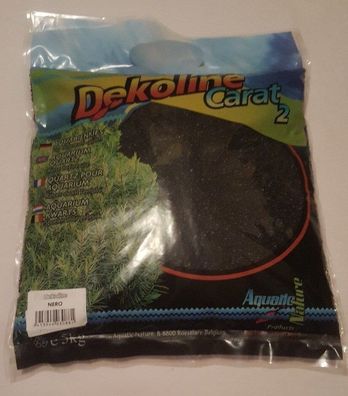 Aquatic Nature Dekoline Nero 5kg - Aquariumkies - Bodengrund für Aquarien