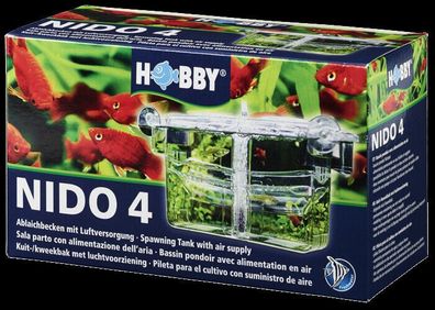 Hobby Nido 4 - Ablaichbehälter Aufzuchtbecken mit Luftversorgung