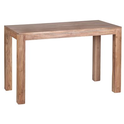 Wohnling Esstisch Massivholz MUMBAI Akazie 120 cm Esszimmer-Tisch Holztisch Design...