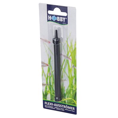 Hobby Flexi Sprudelstein Ausströmerschlauch 125 mm schwarz Aquarium Luftschlauch