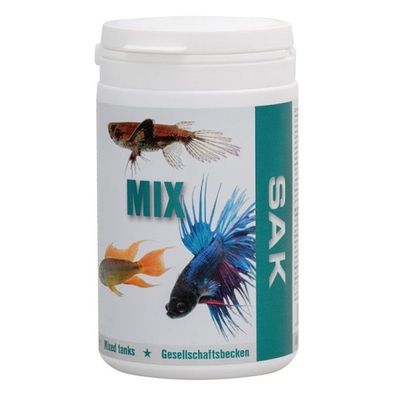 SAK mix Flockenfutter 300ml - für schnelles Wachstum und gesunde Fische