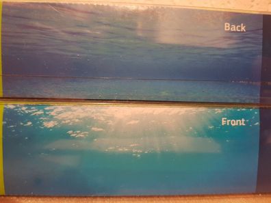 Juwel Fotorückwand Blue Water L beidseitig Poster Rückwand 100x50cm Aquarium