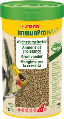Sera ImmunPro Nature 250ml - Züchterfutter Wachstumsfutter für Fische ab 4cm