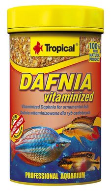 Tropical Dafnia Vitaminized 100ml - getrocknete Daphnien mit Vitaminzusatz