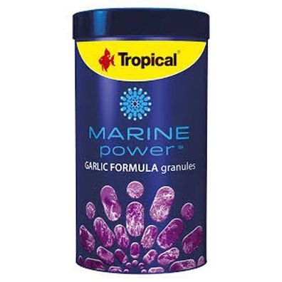 Tropical Marine Power Garlic Formula Granulat 250ml Meeresfische MHD 10/20