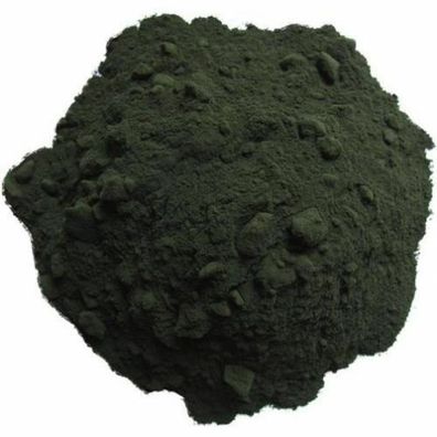 Reines Spirulina Pulver 100g - Aufzuchtfutter Garnelenfutter Algen Fischfutter