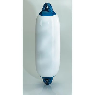 MAJONI Combi-Fender - 12 x 45 cm, weiß/ blau
