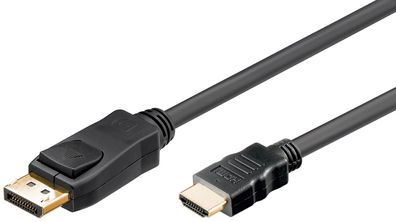 goobay - DisplayPort auf HDMI™ Adapterkabel 1.2 - DisplayPort-Stecker > HDMI™ - ...