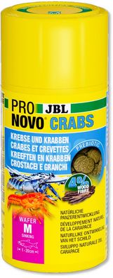 JBL ProNovo Crabs Wafer M 100ml Futter für Krebse Krebsfutter