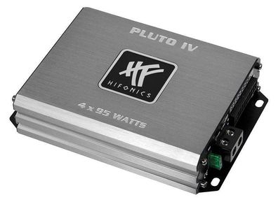 Hifonics PLUTO IV Class-D Digital 4-Kanal Micro Verstärker Auto Endstufe