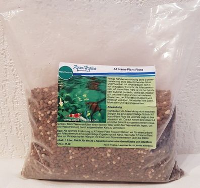 Aqua-Tropica Nano-Plant Flora - 1 Liter fertige Nährbodenmischung