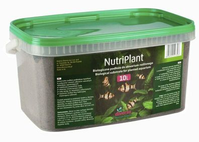 Diversa NutriPlant 10 Liter - Aquarium Bodengrund Nährboden Pflanzen Erde