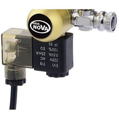 Aqua Nova Ersatz Magnetventil für Co2 Präzionsdruckregler Gold mit Magnetventil