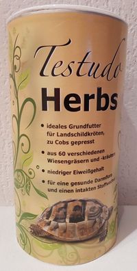 Agrobs Testudo Herbs 500g - 60 verschiedene Wiesengräser + -kräuter Schildkröten