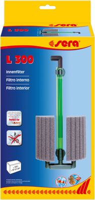 Sera L300 Innenfilter Luftheber für Aquarien bis 300L HMF Schwammfilter Filter