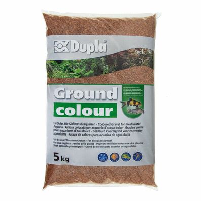 Dupla Ground Colour 5kg Aquarienkies Brown Earth 0,5-1,4mm Kies Aquarium Deko