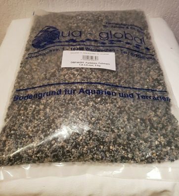 Farbkies Fehmarn 5kg - 1,8-3,5mm Aquariumkies - Bodengrund für Aquarien Kies TOP