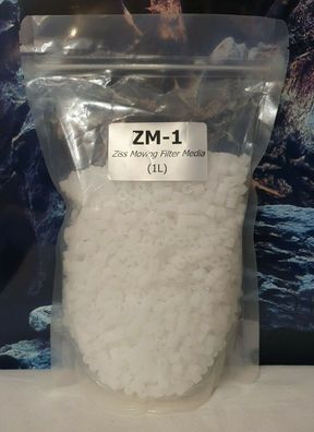 Ziss Filtermaterial 1 Liter ZM-1 - für Ziss Bubble Bio-Moving Media Filter
