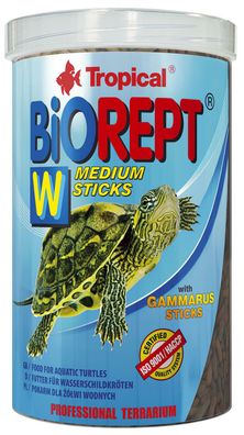 Tropical Biorept W - Futter für Aquatische + Semiaquatische Schildkröten 250ml