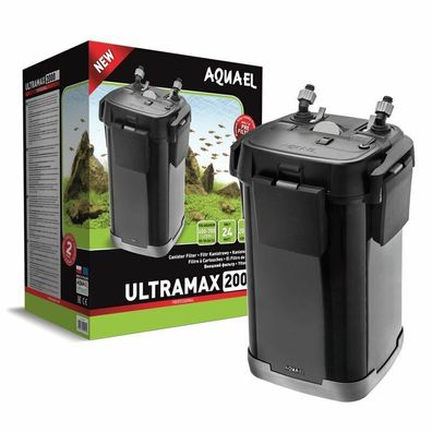 Aquael Ultramax 2000 Aquarium Außenfilter Filter 2000 l/ h für Aquarien bis 700L