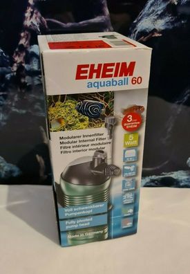 EHEIM aquaball 60 Innenfilter 2401020 Filter Aquarium 30-60 Liter - 480l/ h