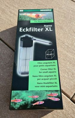 Dennerle Nano Eckfilter XL Innenfilter für 30-60L Aquarium Baby Garnelen Filter