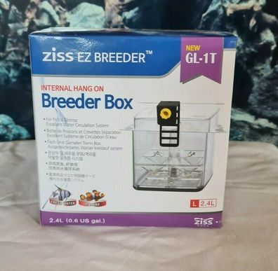 Ziss Breeding Box EZ mit Trichter 14x14x15cm GL-1T Aufzuchtbecken Aufzuchtkasten