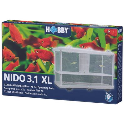 Hobby Nido 3.1 XL - XL Netz-Ablaichbehälter Jungfisch Babybecken Becken TOP