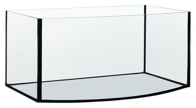 Aquarium 60x30x30cm Glasbecken 54 Liter mit gebogener Frontscheibe Glasaquarium