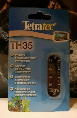 Tetra Tetratec TH35 präzises Flüssigkeitskristall klebe Thermometer Aquarium