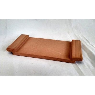 Ton Ziegelbrücke terra für Ziegelhöhle 13x72x143mm Ziegel Zucht Aquarium Höhle