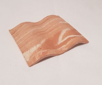 2er Stapelhilfe Wellen für Welshöhle 10cm rot/ weiß Platten Aufbau Welse Deko