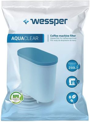 Wessper Kaffemaschinenwasserfilter WES040, kompatibel mit Saeco und Phillips, ...