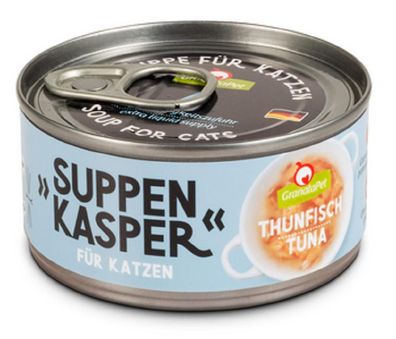 GranataPet ¦ Suppenkasper - Thunfisch - 12 x 70g ¦ feine Brühe für jede Katze